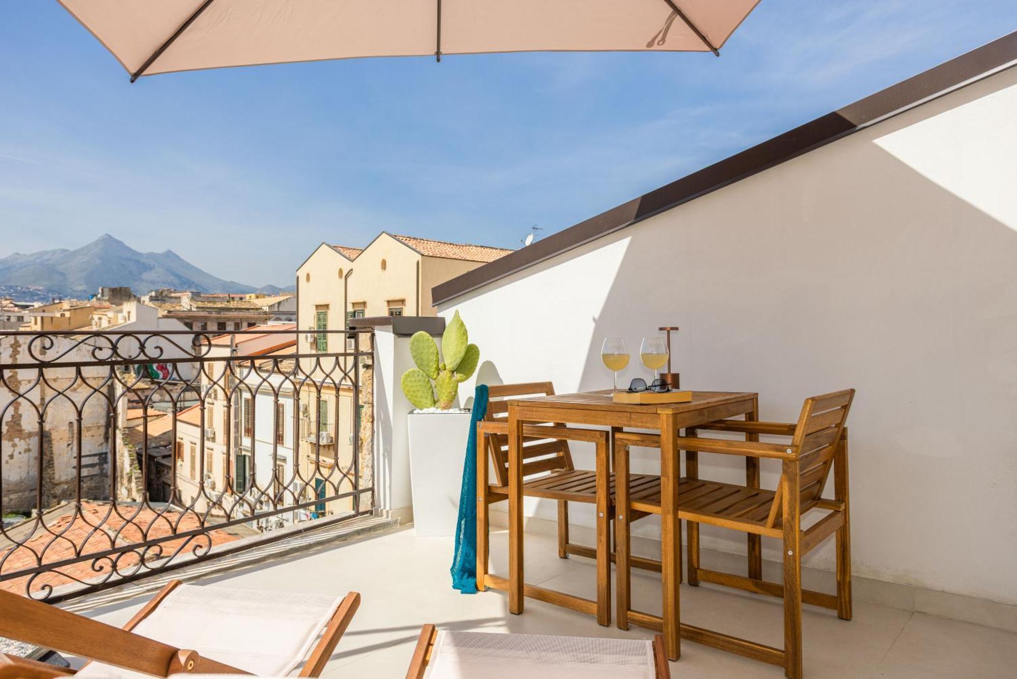 Le Terrazze Dei Candelai "Boutique Apartments" Palermo Zewnętrze zdjęcie